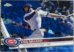 Kris Bryant [With Helmet Blue Wave] #1 Baseball Cards 2017 Topps Chrome Prices