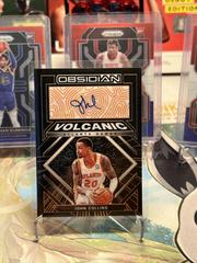 John Collins [Orange] #VS-JCL Basketball Cards 2021 Panini Obsidian Volcanic Signatures Prices