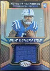 Anthony Richardson [Bronze] #NGJM-23 Football Cards 2023 Panini Certified New Generation Jerseys Mirror Prices