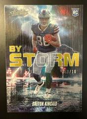 Dalton Kincaid [Spectrum Gold] #BST-13 Football Cards 2023 Panini Absolute By Storm Prices