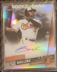 Cedric Mullins [Red Wave Refractor] #FA-CM Baseball Cards 2019 Topps Finest Autographs Prices