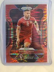 Dusan Tadic [Breakaway Red] Soccer Cards 2022 Panini Prizm World Cup Prices