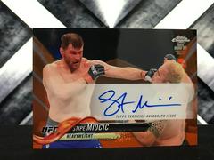 Stipe Miocic [Orange] #FA-SM Ufc Cards 2018 Topps UFC Chrome Autographs Prices