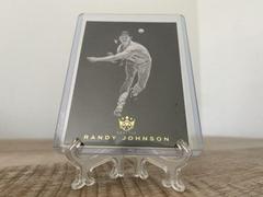 Randy Johnson Baseball Cards 2022 Panini Diamond Kings Blackout Prices