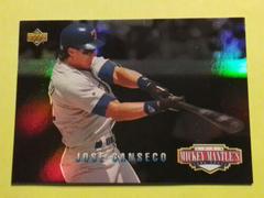 Jose Canseco #MM4 Baseball Cards 1994 Upper Deck Mickey Mantle Long Shots Prices
