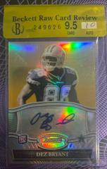 Dez Bryant [Gold Refractor] Football Cards 2010 Bowman Sterling Autographs Prices
