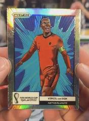 Virgil van Dijk Soccer Cards 2022 Panini Prizm World Cup Manga Prices