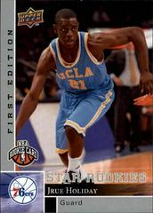 Jrue Holiday Basketball Cards 2009 Upper Deck First Edition Prices