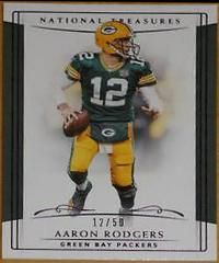 Aaron Rodgers [Purple] #34 Football Cards 2018 National Treasures Prices