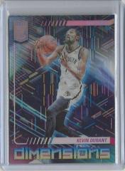Kevin Durant #1 Basketball Cards 2022 Panini Donruss Elite Dimensions Prices