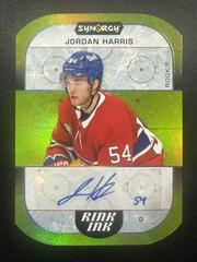 Jordan Harris Hockey Cards 2022 Upper Deck Synergy Rink Ink Rookie Autographs Prices
