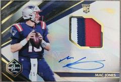 Mac Jones [Patch Autograph Holographic Spotlight] Football Cards 2021 Panini Limited Prices