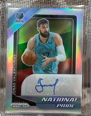 Jonas Valanciunas [Silver] #NPS-JNV Basketball Cards 2020 Panini Chronicles National Pride Signatures Prices