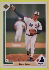Barry Jones Baseball Cards 1991 Upper Deck Prices