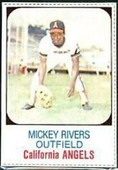Mickey Rivers [Hand Cut] #22 Baseball Cards 1975 Hostess Twinkies Prices
