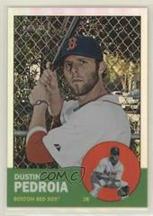 Dustin Pedroia [Refractor] #HP9 Baseball Cards 2012 Topps Heritage Chrome Prices