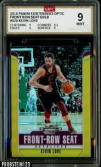 Kevin Love [Gold] Basketball Cards 2018 Panini Contenders Optic Front Row Seat Prices