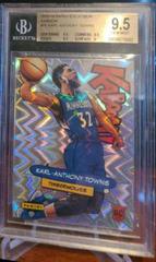 Karl Anthony Towns #16 Basketball Cards 2015 Panini Excalibur Kaboom Prices