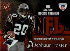 Deshaun Foster Football Cards 2002 Topps Pristine Rookie Premiere Jersey Prices