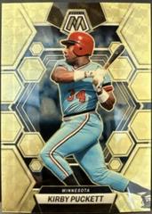 Kirby Puckett [Gold Vinyl] #23 Baseball Cards 2023 Panini Chronicles Mosaic Prices