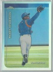 Rickey Henderson [Refractor] Baseball Cards 1999 Topps Chrome Prices