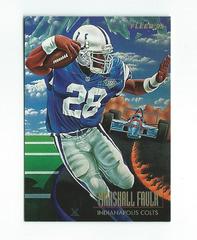 Marshall Faulk #5 Football Cards 1995 Fleer Pro Visions Prices