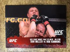 Dan Miller, Rob Kimmons [Ruby] Ufc Cards 2009 Topps UFC Round 2 Prices