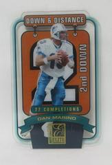 Dan Marino [2nd Down Die Cut] #DD-3D2 Football Cards 2000 Panini Donruss Elite Down and Distance Prices