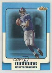 Eli Manning [Blue Refractor] #3 Football Cards 2006 Topps Finest Prices