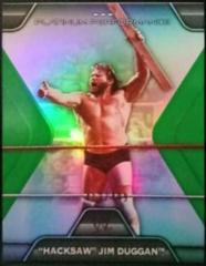 Hacksaw Jim Duggan [Green] Wrestling Cards 2010 Topps Platinum WWE Performance Prices