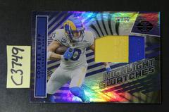 Cooper Kupp [Black] #HS-CK Football Cards 2022 Panini Illusions Highlight Swatches Prices