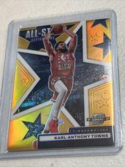 Karl Anthony Towns [Gold] Basketball Cards 2021 Panini Contenders Optic Prices