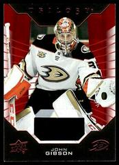 John Gibson #14 Hockey Cards 2019 Upper Deck Trilogy Prices