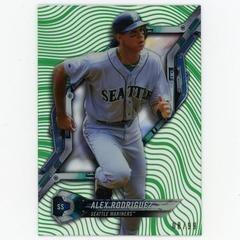 Alex Rodriguez [Autograph Green] Baseball Cards 2018 Topps High Tek Prices
