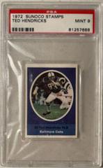 Ted Hendricks Football Cards 1972 Sunoco Stamps Prices