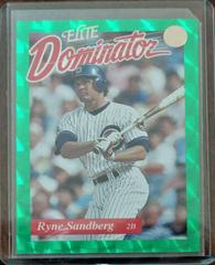 Ryne Sandberg Baseball Cards 1993 Panini Donruss Elite Dominator Prices