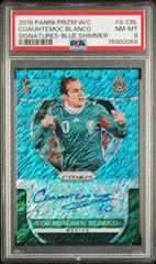 Cuauhtemoc Blanco [Blue Shimmer] Soccer Cards 2018 Panini Prizm World Cup Signatures Prices