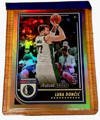Luka Doncic [Artist Proof Gold] Basketball Cards 2022 Panini Hoops Prices