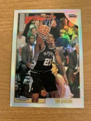 Tim Duncan [Refractor] #49 Basketball Cards 1998 Topps Chrome Prices