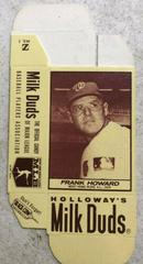 Frank Howard Baseball Cards 1971 Milk Duds Complete Box Prices