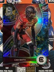 Cam Smith [Neon Splatter] #10 Football Cards 2023 Panini Chronicles Draft Picks Spectra Prices