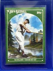 Ted Williams [Sap Green] #12 Baseball Cards 2023 Topps X Bob Ross The Joy Of Prices