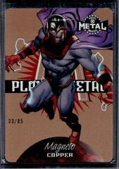 Magneto [Copper] #10 Marvel 2021 X-Men Metal Universe Planet Metal Prices