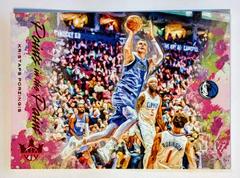 Kristaps Porzingis [Ruby] #4 Basketball Cards 2019 Panini Court Kings Points in the Paint Prices