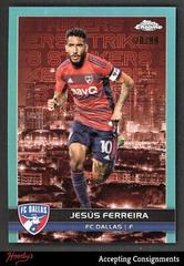 Jesus Ferreira [Aqua] #BCS-5 Soccer Cards 2023 Topps Chrome MLS Big City Strikers Prices