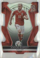 Aaron Ramsey [Red Die Cut] Soccer Cards 2016 Panini Spectra Prices