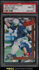 John Kasay Football Cards 1991 Action Packed Rookie Update Prices