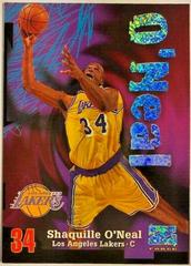 Shaquille O'Neal [Rave] #34 Basketball Cards 1997 Skybox Z Force Prices
