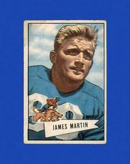 Jim Martin #52 Football Cards 1952 Bowman Small Prices