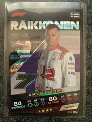 Kimi Raikkonen #219 Racing Cards 2021 Topps Turbo Attax Formula 1 Prices